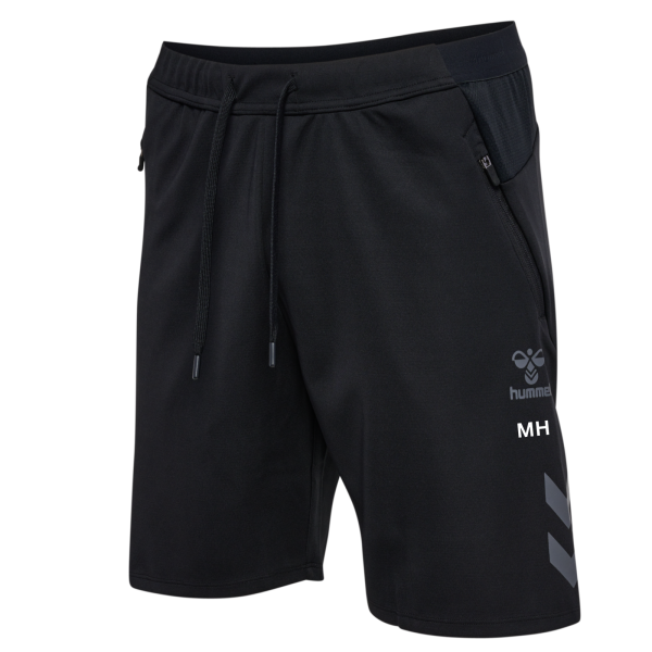 2.0 Shorts in schwarz mit Initialen